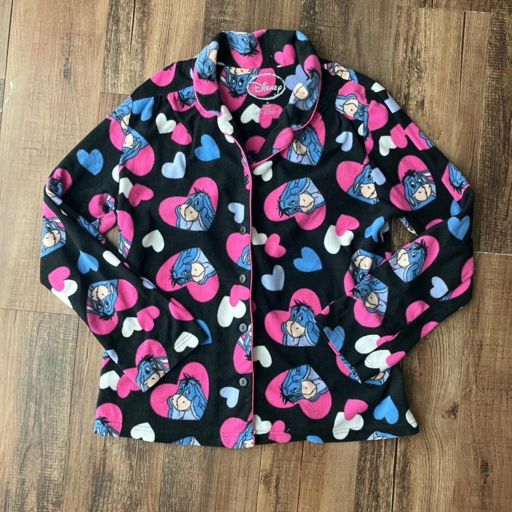 Disney Eeyore Fleece Pajama Top